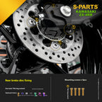 SPARTS TC4 Titanium Bolt Kit for Kawasaki ZX-4RR | Motorcycle Titanium Bolt Upgrade