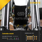 SPARTS Titanium Bolt Kit for Ultra Bee | Full Motorcycle Upgrade Set