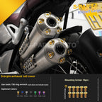 SPARTS BMW RnineT Titanium Alloy Motorcycle Bolt Upgrade Kit