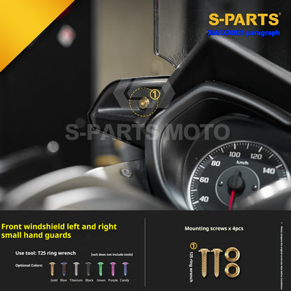 SPARTS 2021 XMAX300 YAMAHA Motorcycle Modified Titanium Alloy Bolts Screws