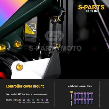 SPARTS Titanium Bolt Kit for Ultra Bee | Full Motorcycle Upgrade Set