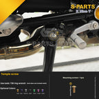 SPARTS BMW RnineT Titanium Alloy Motorcycle Bolt Upgrade Kit