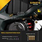 SPARTS Titanium Bolt Kit for Ultra Bee | Full Motorcycle Upgrade Set