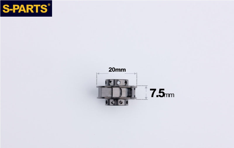 SPARTS Titanium Caliper Washers – Single & Double-Sided Bushings D20/D24 Motorcycle Upgrade