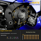 SPARTS TC4 Titanium Bolt Kit for Yamaha YZF-R1 | Motorcycle Titanium Bolt Upgrade