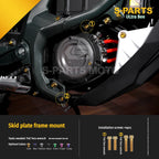 SPARTS Titanium Bolt Kit for Ultra Bee | Full Motorcycle Upgrade Set