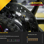 SPARTS TC4 Titanium Bolt Kit for Ducati Panigale V4SP Motorcycle