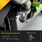 SPARTS TC4 Titanium Bolt Kit for Kawasaki ZX-4RR | Motorcycle Titanium Bolt Upgrade