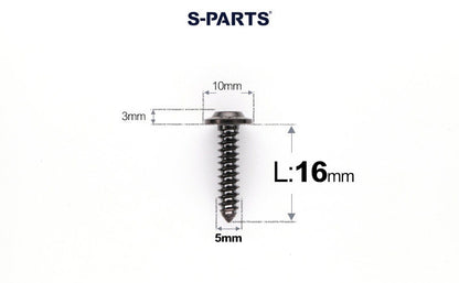 SPARTS Button Head M5×L10-35 Titanium Screws Self-Tapping Bolt