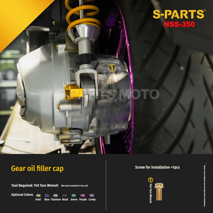 SPARTS Titanium Bolt Kit for Honda Forza NSS350 – Motorcycle Upgrade Fasteners
