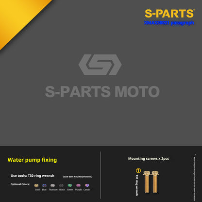 SPARTS 2021 XMAX300 YAMAHA Motorcycle Modified Titanium Alloy Bolts Screws