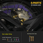 SPARTS Titanium Bolt Kit for BMW R 1250GS ADV – CNC Titanium Upgrade Kit