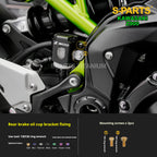 SPARTS TC4 Titanium Bolt Kit for Kawasaki Z900 2021 | Motorcycle Titanium Bolt Upgrade