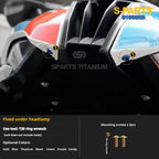 SPARTS TC4 Titanium Bolt Kit Compatible with BMW S1000RR — Full Motorcycle Upgrade Fastener Set