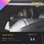 SPARTS Titanium Screw Set for Vespa Sprint/Primavera 150 – Custom Candy Color & CNC Titanium Upgrade Kit