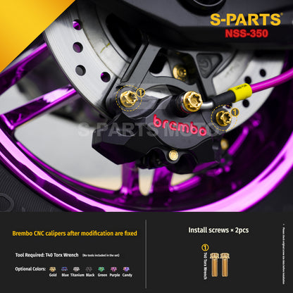SPARTS Titanium Bolt Kit for Honda Forza NSS350 – Motorcycle Upgrade Fasteners