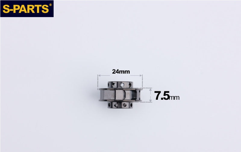 SPARTS Titanium Caliper Washers – Single & Double-Sided Bushings D20/D24 Motorcycle Upgrade