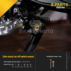 SPARTS Titanium Bolt Kit for Ultra Bee | Full Motorcycle Upgrade Set