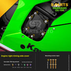 SPARTS Titanium Screw Set for Kawasaki ZX-10R 2023 –  CNC Titanium Upgrade Kit