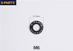 S-PARTS M3 / M4 / M5 / M6 TC4 Titanium Flat Washers for E-Bikes, Motorcycles & Bicycles