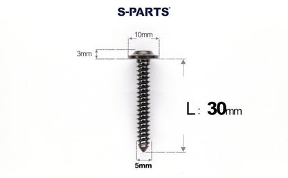 SPARTS Button Head M5×L10-35 Titanium Screws Self-Tapping Bolt