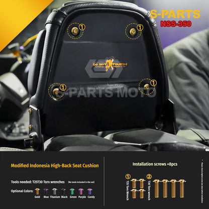 SPARTS Titanium Bolt Kit for Honda Forza NSS350 – Motorcycle Upgrade Fasteners