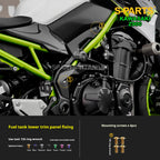 SPARTS TC4 Titanium Bolt Kit for Kawasaki Z900 2021 | Motorcycle Titanium Bolt Upgrade