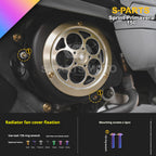 SPARTS Titanium Screw Set for Vespa Sprint/Primavera 150 – Custom Candy Color & CNC Titanium Upgrade Kit