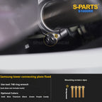 SPARTS TC4 Titanium Bolt Kit Compatible with BMW S1000RR — Full Motorcycle Upgrade Fastener Set