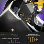 SPARTS Titanium Bolt Kit for BMW R 1250GS ADV – CNC Titanium Upgrade Kit