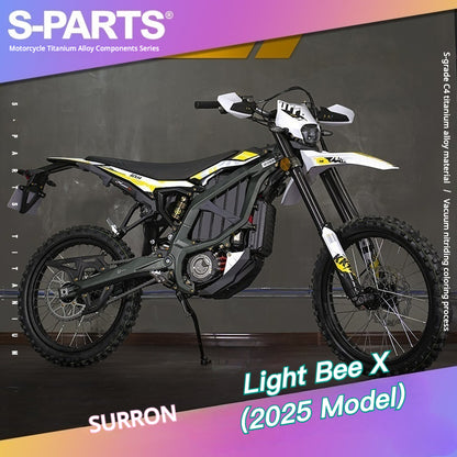 S-PARTS TC4 Titanium Full Bolt Kit for Sur-Ron Light Bee X (2025 Model)