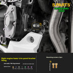 SPARTS TC4 Titanium Bolt Kit for Kawasaki Z900 2021 | Motorcycle Titanium Bolt Upgrade