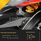 SPARTS Titanium Screw Set for Triumph Street Triple RS –CNC Titanium Upgrade Kit