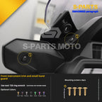 SPARTS Titanium Bolt Set for 2023 XMAX300 | Yamaha Motorcycle Titanium Bolt Upgrade