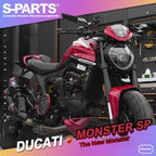 SPARTS Titanium Bolt Kit for Ducati New Monster SP 950 – CNC Titanium Upgrade Kit