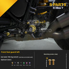 SPARTS BMW RnineT Titanium Alloy Motorcycle Bolt Upgrade Kit