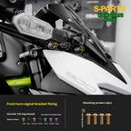 SPARTS TC4 Titanium Bolt Kit for Kawasaki Z900 2021 | Motorcycle Titanium Bolt Upgrade