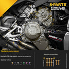 SPARTS Titanium Bolt Kit for Ducati Streetfighter V4S
