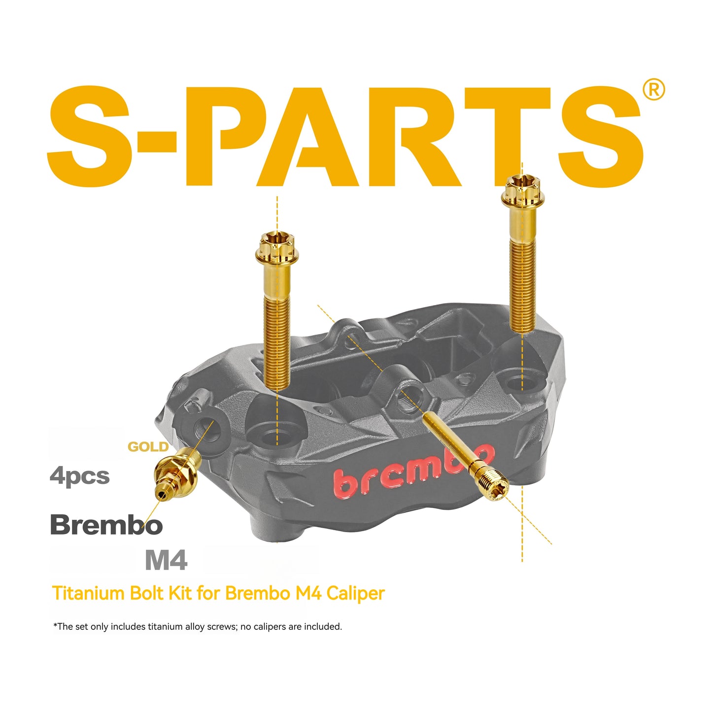S-PARTS Premium Titanium Braking & Handling Upgrade Kit for BMW R nineT