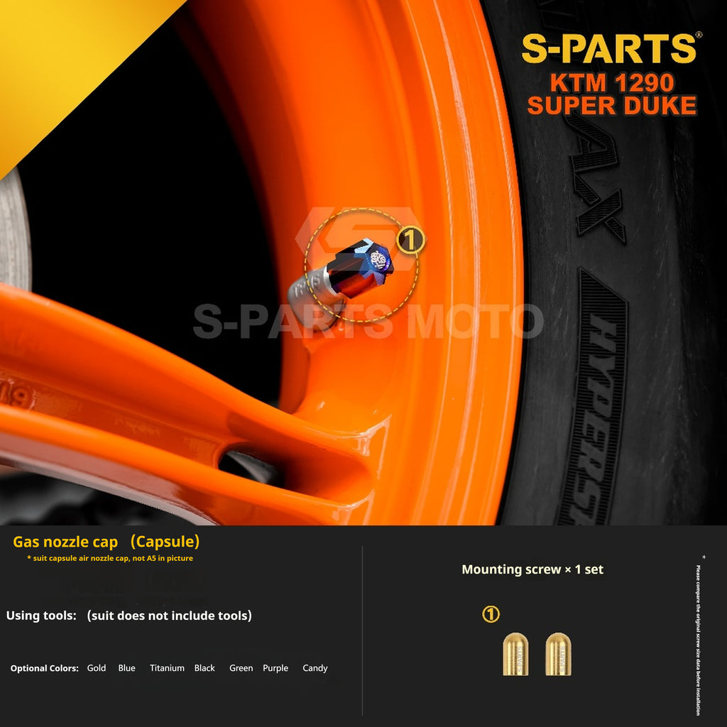 SPARTS KTM Super Duke 1290 · Full TC4 Titanium Bolt Kit｜Motorcycle Upgrade Set