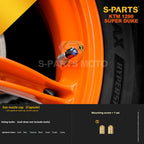 SPARTS KTM Super Duke 1290 · Full TC4 Titanium Bolt Kit｜Motorcycle Upgrade Set