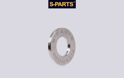 S-PARTS M3 / M4 / M5 / M6 / M8 / M10 / M12 TC4 Titanium Flat Washers for E-Bikes, Motorcycles & Bicycles