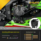 SPARTS TC4 Titanium Bolt Kit for Kawasaki ZX-4RR | Motorcycle Titanium Bolt Upgrade