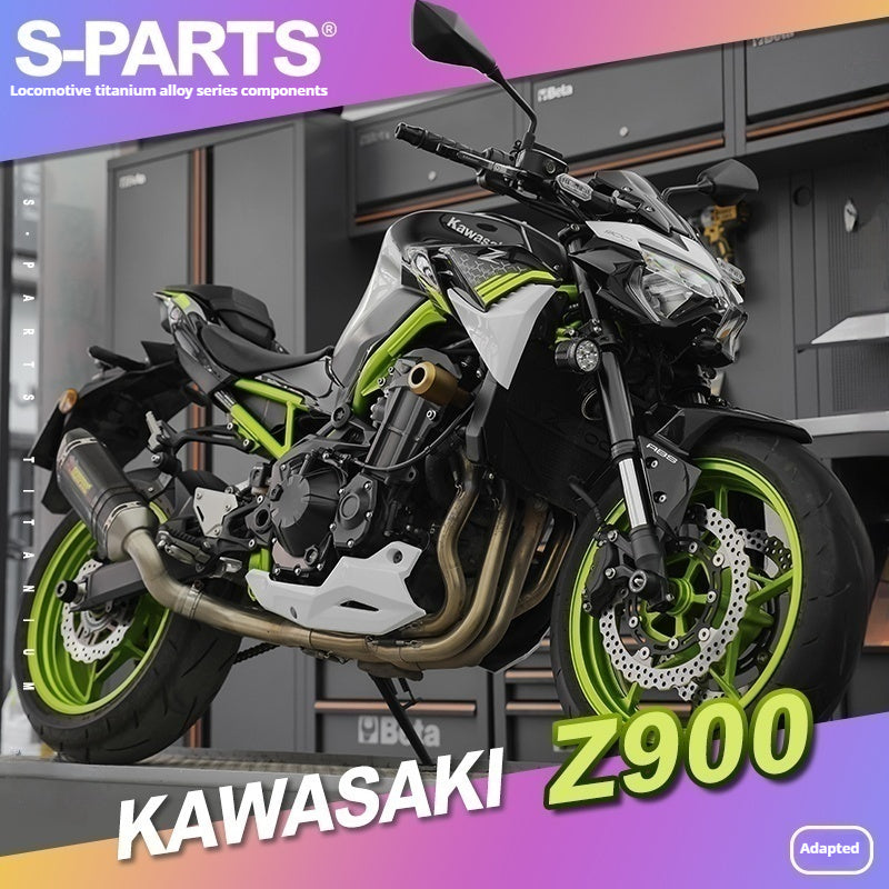 SPARTS Titanium Bolt Kit for Kawasaki Z900 2021 – ustom Candy Color & CNC Titanium Upgrade Kit - 1/2