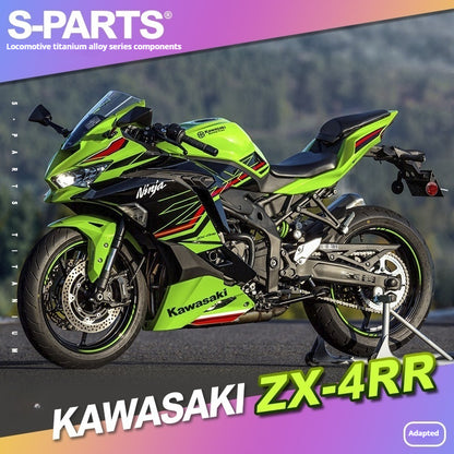 SPARTS TC4 Titanium Bolt Kit for Kawasaki ZX-4RR | Motorcycle Titanium Bolt Upgrade