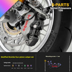 SPARTS Titanium Screw Set for Vespa Sprint/Primavera 150 – Custom Candy Color & CNC Titanium Upgrade Kit