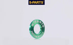 S-PARTS M3 / M4 / M5 / M6 TC4 Titanium Flat Washers for E-Bikes, Motorcycles & Bicycles