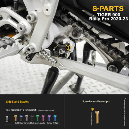 SPARTS Triumph Tiger 900 Rally Pro (2020–2023) Motorcycle Modified Titanium Alloy Bolts