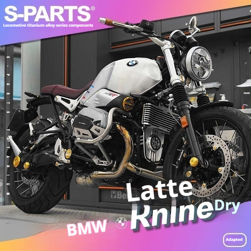 SPARTS BMW RnineT Titanium Alloy Screw Candy Color Kit for Motorcycle Modification