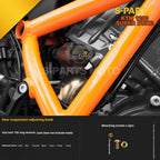 SPARTS KTM Super Duke 1290 · Full TC4 Titanium Bolt Kit｜Motorcycle Upgrade Set